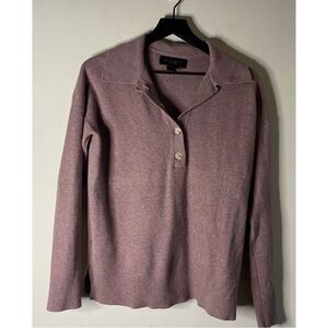 Paul Costelloe Black Label Long Sleeve Henley Sweater